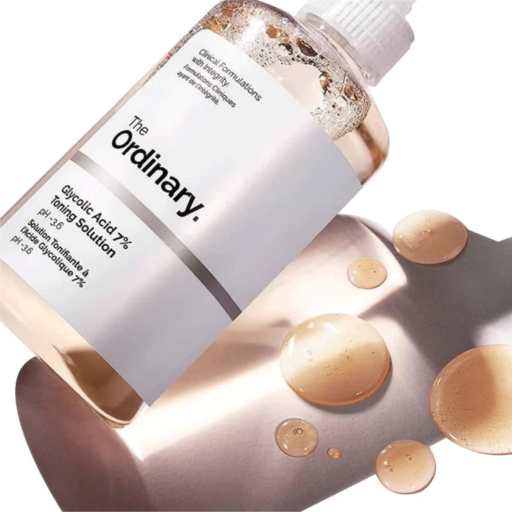 The Ordinary Glycolic Acid 7% Toner – 240ml | AHA Exfoliant