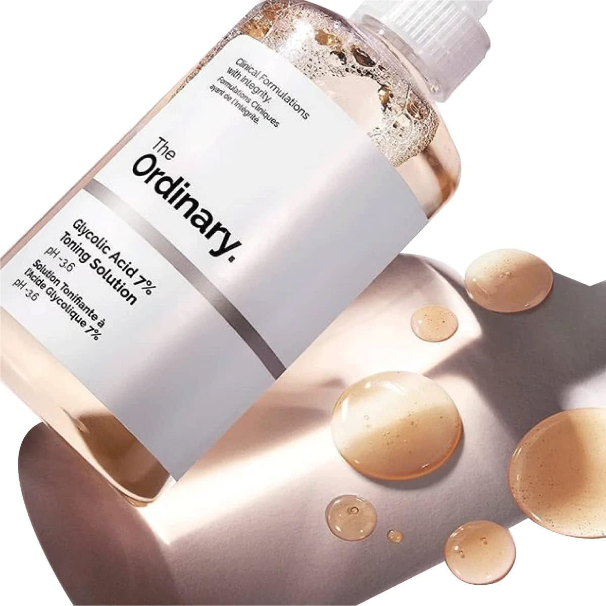 The Ordinary Glycolic Acid 7% Toner – 240ml | AHA Exfoliant