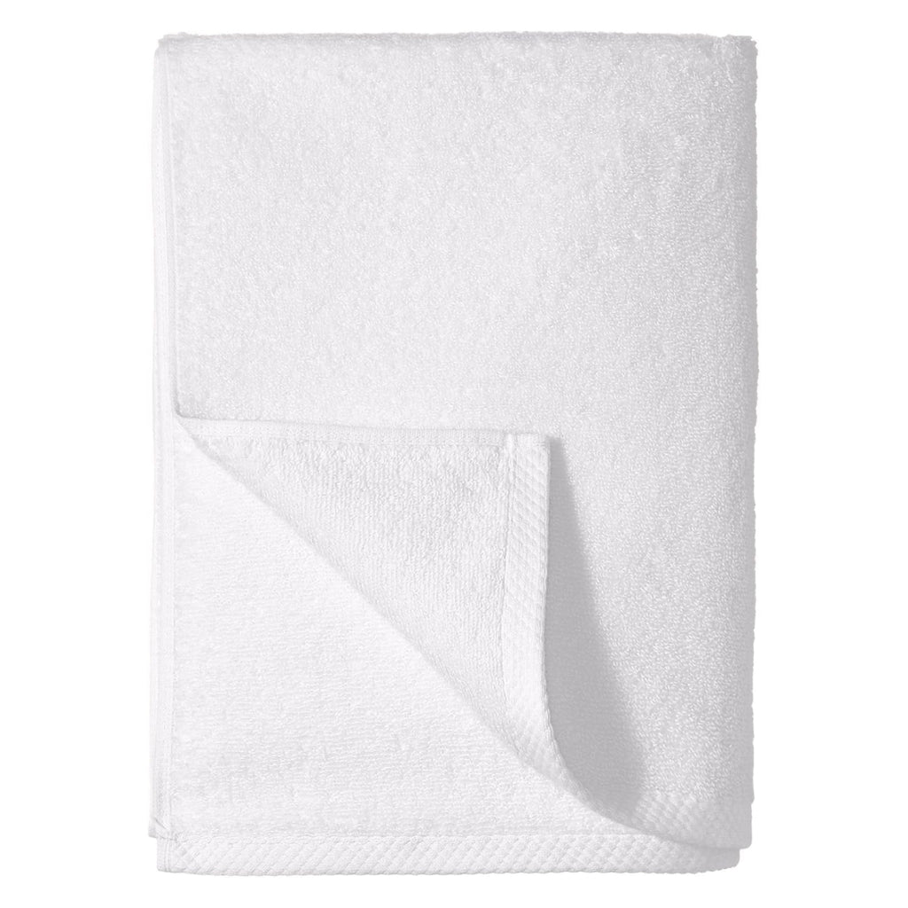 6-Pack White Cotton Hand Towels – Soft, Absorbent, Quick Dry, 650 GSM, Large 50x100cm